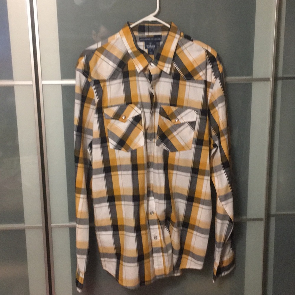 Old Navy Long-sleeve button down shirt (04)